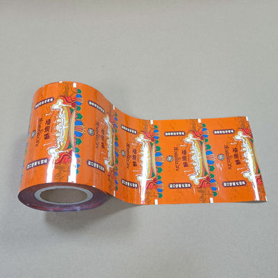 Ruloir d'emballage alimentaire Film d'emballage en plastique écologique imprimé sur mesure pour collations, café, boulangerie