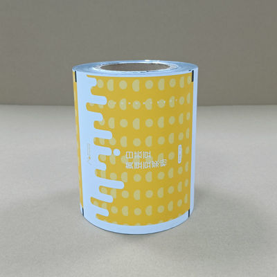 Produit alimentaire à couches multiples PET/AL/PE en poudre Film d'emballage en rouleau Tailles personnalisées Étanche à l'humidité et certifié ISO pour le café/lait en poudre/détergent