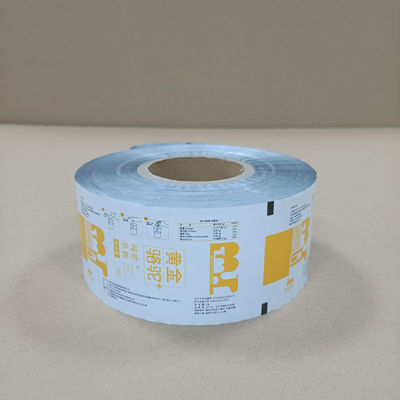 Film d'emballage de la poudre de lait sans BPA 4 couches barrière à l'oxygène et à l'humidité Pour la formule pour nourrissons / nutrition pour adultes 100 g-2 kg rouleaux personnalisables certifiés FDA / ISO