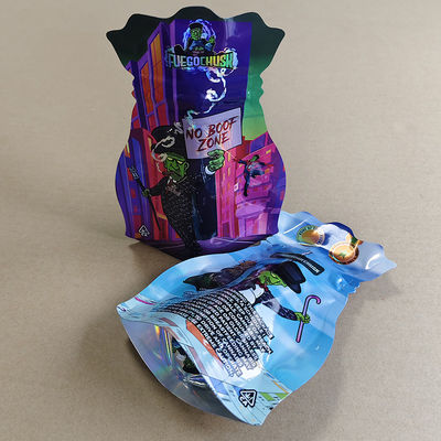 Des sacs debout à l'épreuve des enfants, conception de contour unique, matériaux recyclables de qualité médicale.