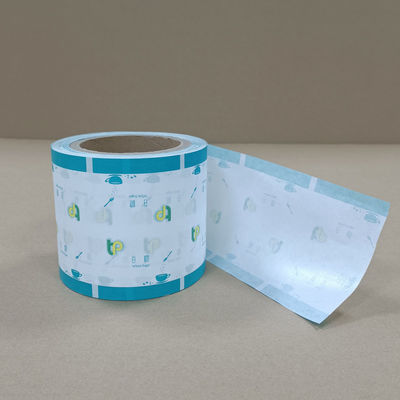 Enveloppe alimentaire en rouleau de sucre blanc Matériau composite à haute barrière Taille et épaisseur personnalisées