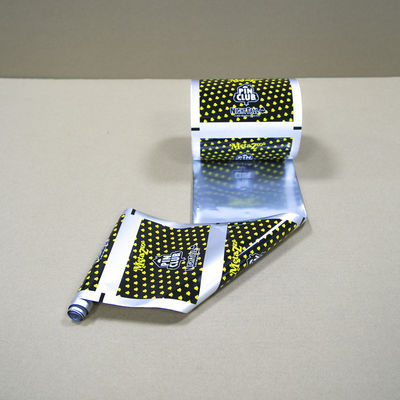 Pré-imprimé AL / VMPET composite Roll Stock 8 couleurs Pantone & GS1 code à barres