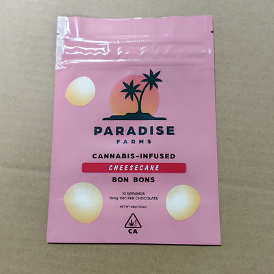 Sacs transparents avec fermeture à glissière en matériau composite pour les grains de café, les collations et les emballages pour animaux de compagnie