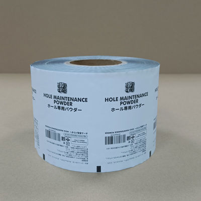 Film d'emballage en poudre antistatique en rouleau stratifié de qualité alimentaire pour épices / suppléments / produits chimiques