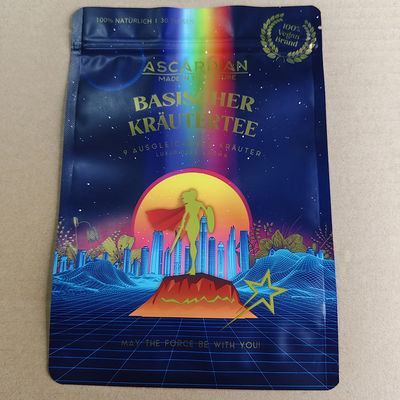 Poche debout avec étanchéité pealable Emballage composite de qualité médicale pour les cosmétiques Transparent & tamper proof