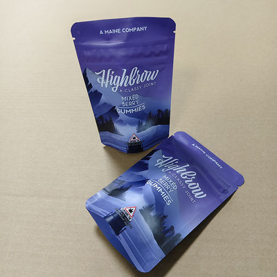 Pour les produits pharmaceutiques/chimiques certifiés ASTM/ISO, sacs à fermeture à glissière résistants aux enfants, barrière en PET/AL/PE multicouche et joints anti-altération