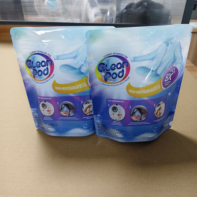 Sacoche à fermeture à glissière lourde avec bec anti-fuite FDA 21 CFR & RoHS Conformité