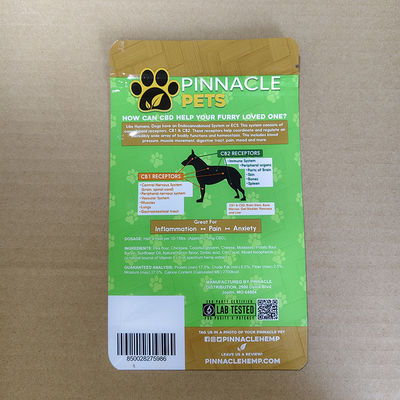 Sacs de nourriture pour chiens à fromage et bacon scellés sous vide 99,9% barrière à l'oxygène et capacité 20 kg