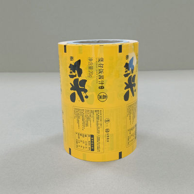 Film en rouleau de beurre d'arachide écologique avec conception ré-fermable