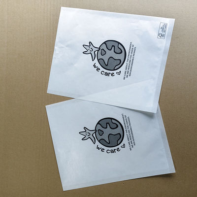 Sacs en papier de verre écologiques recyclables résistants à la graisse