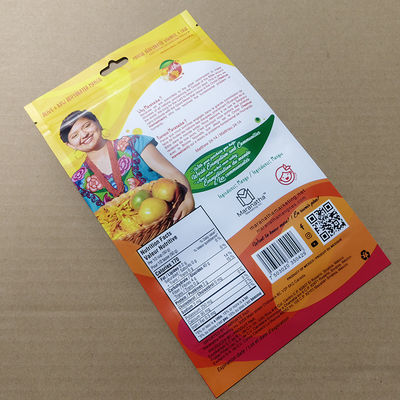 Fermeture à glissière de sac à mangue auto-collant à hauteur de 500+ verrouillages