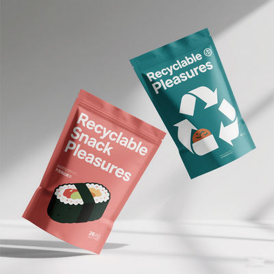 Sacs en Mylar recyclés certifiés GRS | 30 % de contenu PCR et production neutre en carbone