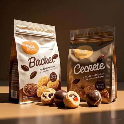 Sacs alimentaires composites à triple sceau - épaisseur de 16 μm et résistance à la perforation > 5 kg