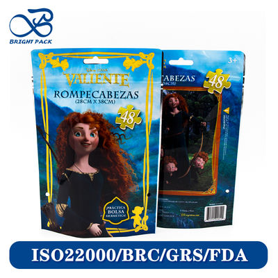 Des sacs à fermeture à glissière personnalisés avec des matériaux non toxiques et biodégradables.