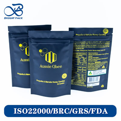 Des sacs de stand-up premium pour les bonbons avec imprimante de marque personnalisée