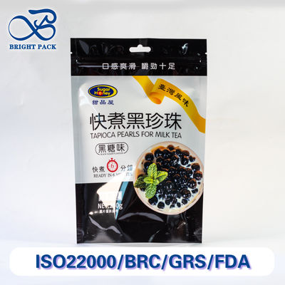 Sacs debout résistants à l'humidité avec fenêtres transparentes pour les ingrédients alimentaires secs