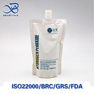 Des sacs à glissière anti-fuite pour les produits de soins de la peau avec imprimante, matériaux et nozzle personnalisables.