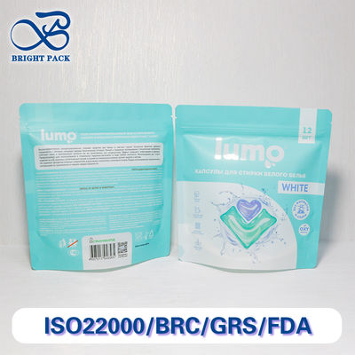 Des sacs sur mesure imprimés avec fermeture à glissière et protection contre l'humidité.