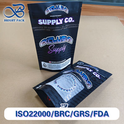 Sacs à fermeture éclair certifiés à l'épreuve des enfants pour l'emballage pharmaceutique, avec résistance à la graisse et impression personnalisée.
