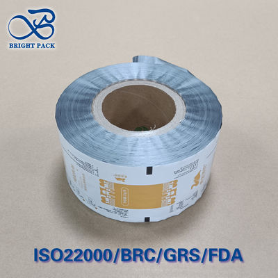 Film en rouleau pour emballage de lait en poudre haute barrière PET / AL / PE
