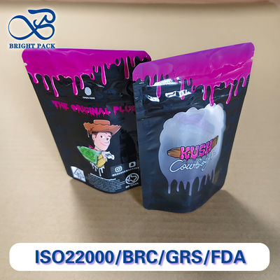 Impression haute définition, graphiques personnalisables, sacs résistants aux enfants avec fenêtre visible pour l'emballage pharmaceutique.