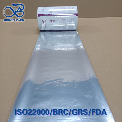 PET/AL/PE ClO2 film désinfectant rouleau 0,05 OTR Barrière et résistant à la lumière pour la stabilité chimique