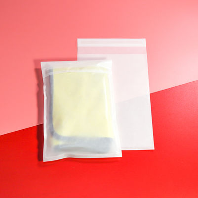 100% de dégradation sac en papier vitreux sac en papier cire pour T-shirt et emballage de vêtements