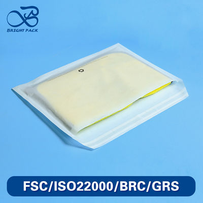 Environnemental 100% dégradable sacs en papier transparent pour T-shirt, chaussettes