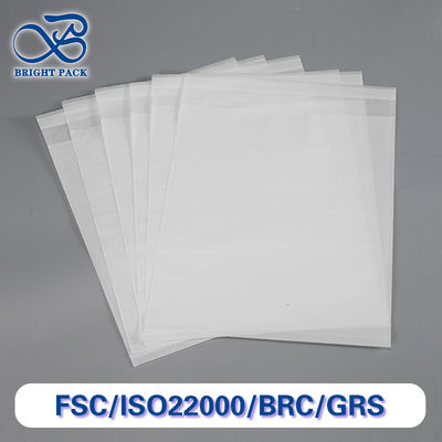 Sacs en papier blanc translucide entièrement biodégradables pour les chaussettes