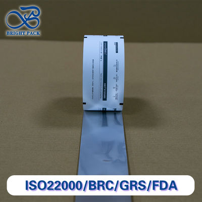 Fourniture en vrac Film en rouleau d'emballage en poudre multicouche avec barrière à l'oxygène d'humidité pour emballage alimentaire / pharmaceutique