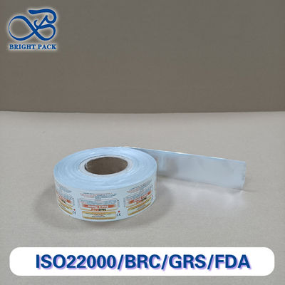 Papier écologique / film PE imperméable à l'eau et recyclable Produits alimentaires d'épicerie Emballage industriel personnalisé