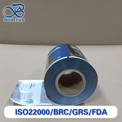 Film d'emballage de boisson à haute barrière de qualité supérieure pour jus, boissons fonctionnelles et liquides stérilisés, film PET/PE personnalisé