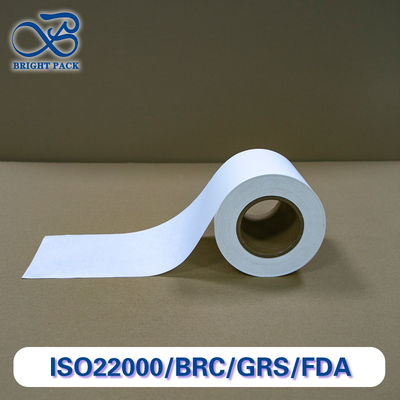 Rouleau de film de papier auto-adhésif pour l'étanchéité du produit Largeur personnalisée Application facile