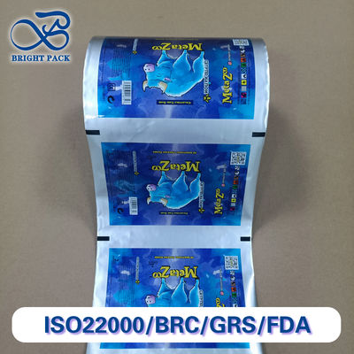 Film en rouleau d'emballage de cartes de dessins animés résistant aux rayures avec revêtement anti-traces Impression/Logo personnalisable