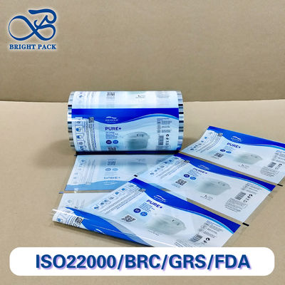 Film en rouleau d'impression couleur de taille standard pour l'emballage de fournitures ménagères avec un design personnalisable haute résolution