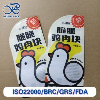 Sacs d'emballage de poulet séché surgelé de qualité supérieure