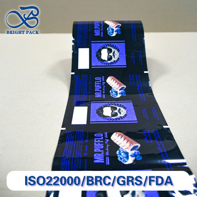 Film en feuille d'aluminium multicouche pour emballage alimentaire Propriétés de barrière personnalisables et logo de marque