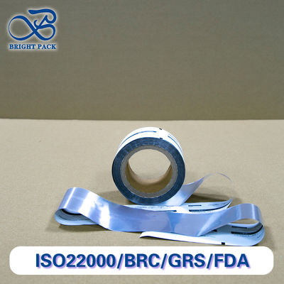 Film en rouleau en aluminium de qualité alimentaire avec impression personnalisable et matériaux recyclables pour l'emballage de poudres probiotiques