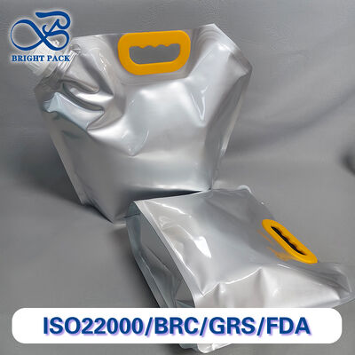 Sac à bec verseur de grande taille 1,0L-5,0L, stratifié PET/PA/PE - Durable et étanche pour liquides