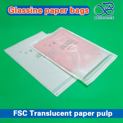 Sacs en papier glassine translucide personnalisables et écologiques pour emballage de vêtements haut de gamme