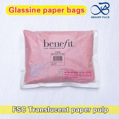 Sacs à vêtements en glassine de 40g avec un taux de dégradation de 100% – Sacs en papier biodégradables directement de l'usine