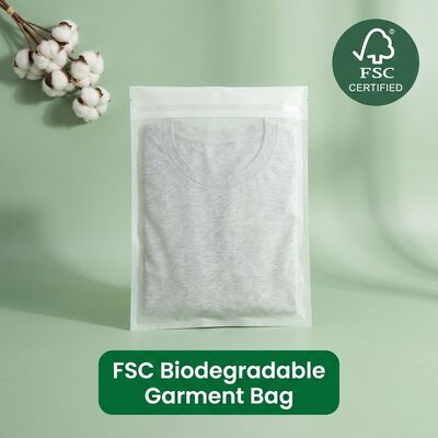 Sacs en verre de luxe personnalisés pour l'emballage de vêtements écologiques pour l'exportation de fabricants en vrac certifiés biodégradables et recyclables
