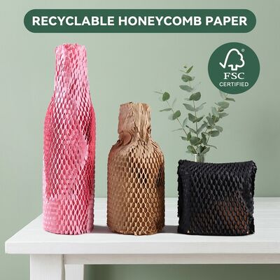 Ruloir biodégradable biodégradable à base de nid de miel recyclable pour le papier d'emboutissage certifié