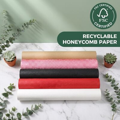 Ruloir biodégradable biodégradable à base de nid de miel recyclable pour le papier d'emboutissage certifié
